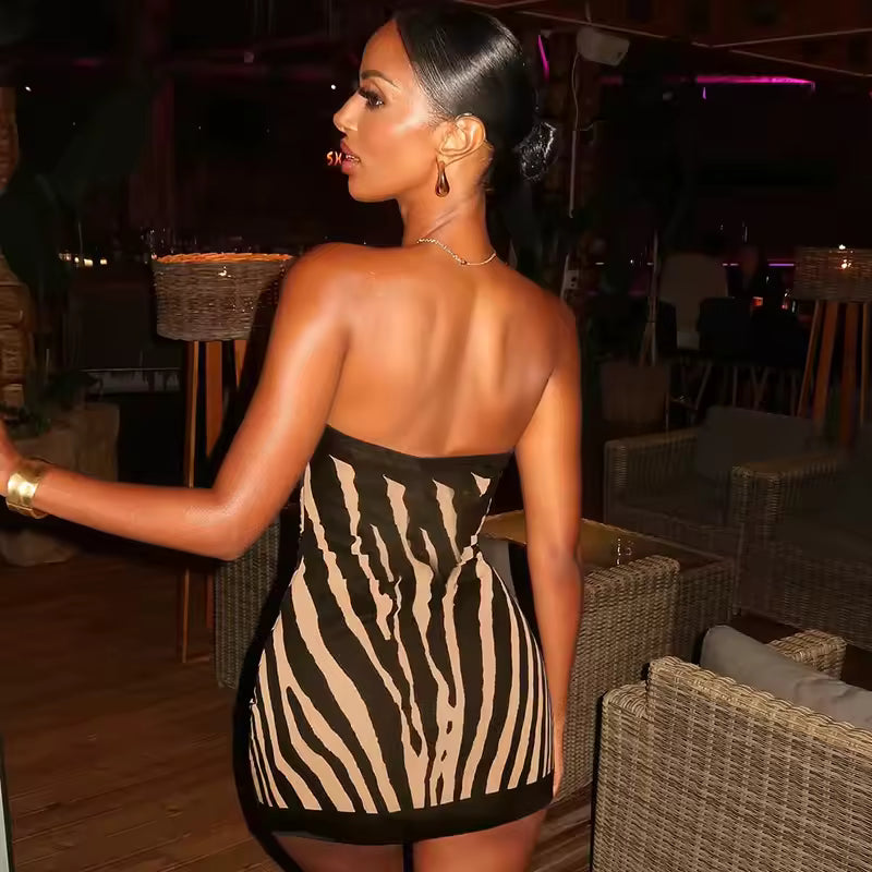 The Striped Horizon Bandeau