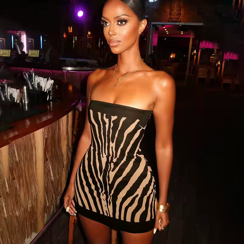 The Striped Horizon Bandeau